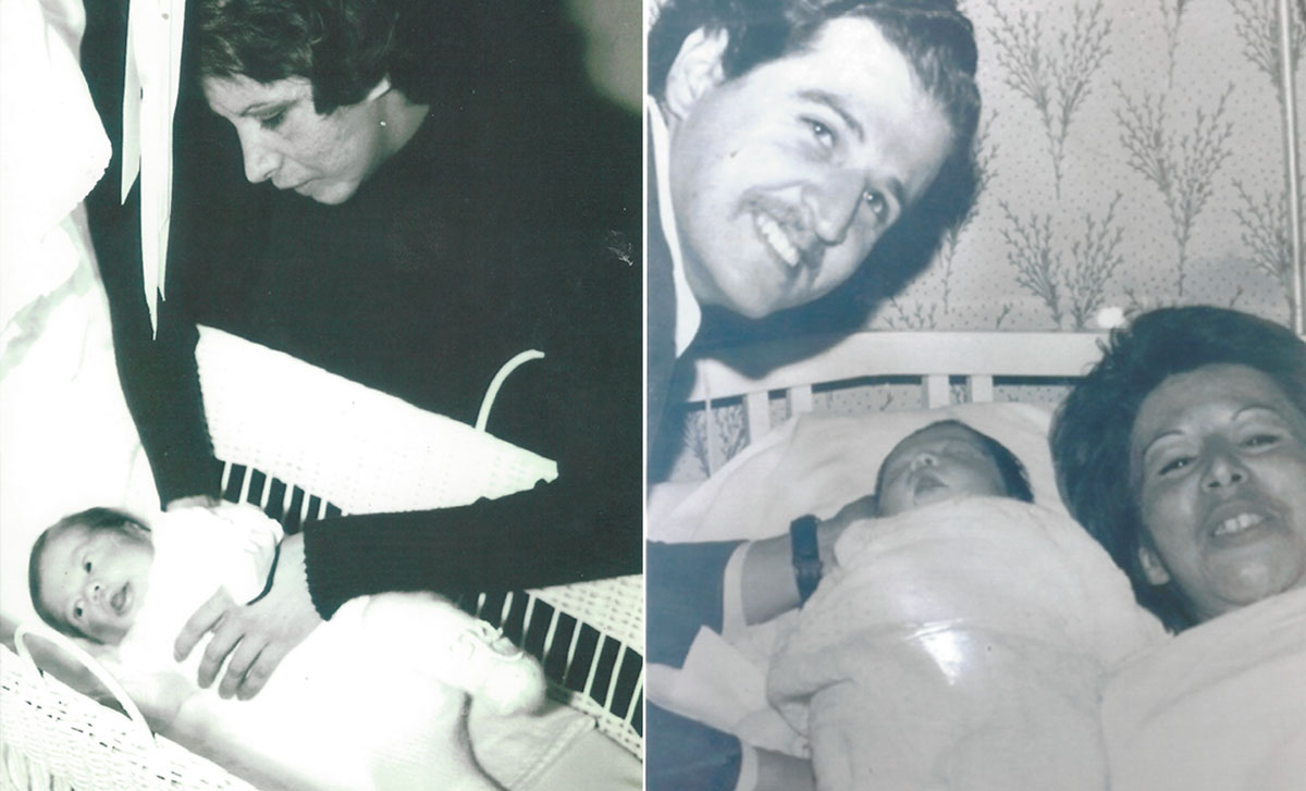 Juan Manuel Galán recién nacido